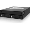 ICY Dock ToughArmor MB994IKO-3SB - Gehäuse für Speicherlaufwerke - SATA 6Gb/s / SAS 12Gb/s - SATA 6Gb/s - Schwarz (MB994IKO-3SB