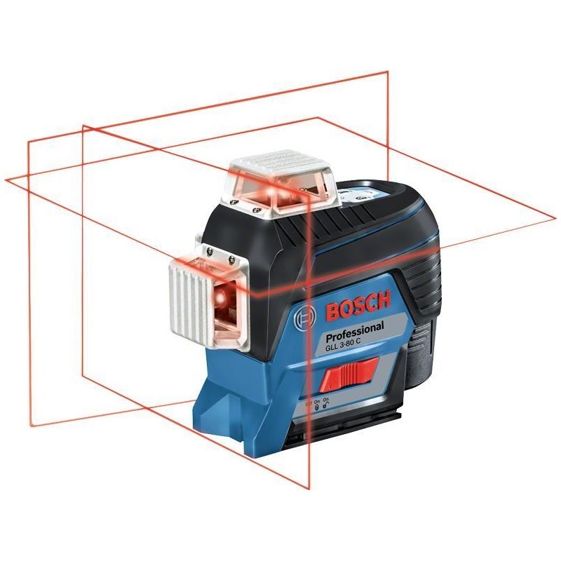 Bosch GLL 3-80 C Professional - Kreuzlinienlaser Stufe (0 601 063 R00)