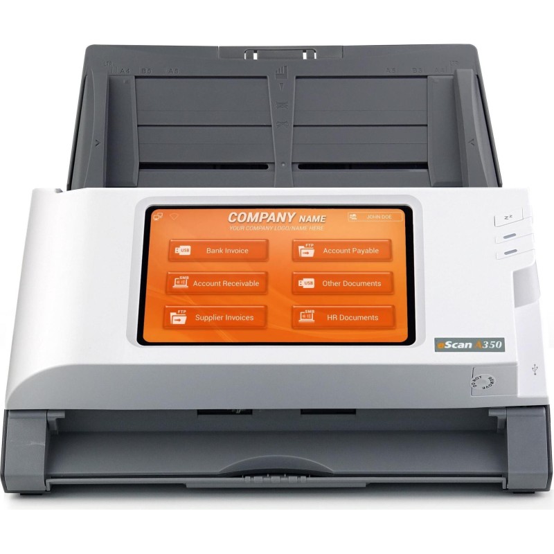 Plustek eScan A350 - Enterprise - Dokumentenscanner - Duplex - Legal - 600 dpi x 600 dpi - bis zu 25 Seiten/Min. (einfarbig) /