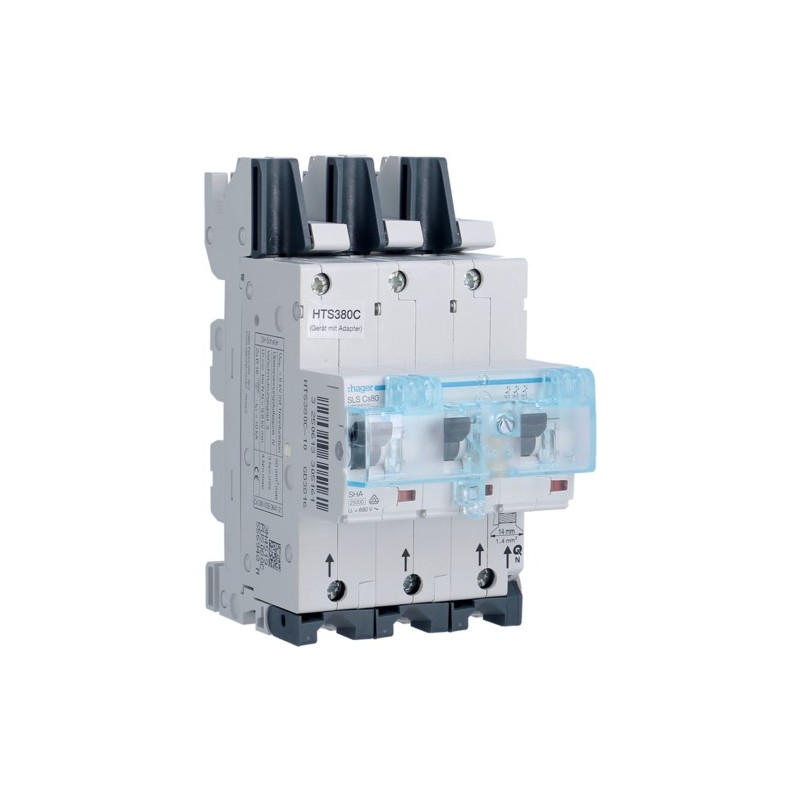 Hager SLS-Schalter 3P Cs-80A Sammelschi HTS380C (HTS380C)