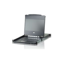 Aten CL6708MW Tastatur/Video/Maus (KVM)-Switch Rack-Einbau Schwarz (CL6708MW-ATA-2XK06A1G)
