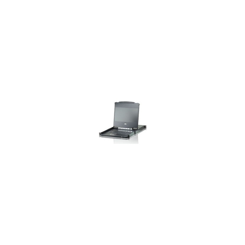 Aten CL6708MW Tastatur/Video/Maus (KVM)-Switch Rack-Einbau Schwarz (CL6708MW-ATA-2XK06A1G)