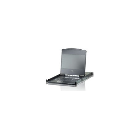 Aten CL6708MW Tastatur/Video/Maus (KVM)-Switch Rack-Einbau Schwarz (CL6708MW-ATA-2XK06A1G)