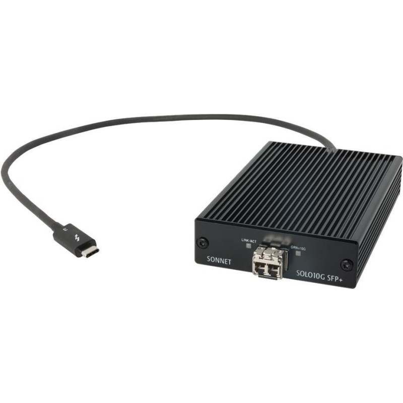 Solo 10G TB3 zu SFP+ Ethernet Adapter (SOLO10G-SFP-T3)