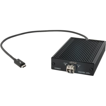 Solo 10G TB3 zu SFP+ Ethernet Adapter (SOLO10G-SFP-T3)