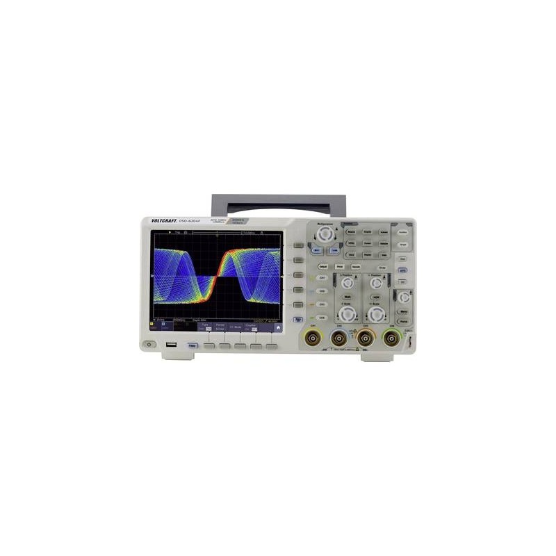 VOLTCRAFT DSO-6204F Digital-Oszilloskop 200 MHz 4-Kanal 1 GSa/s 40000 kpts 8 Bit Digital-Speicher (DSO), Funktionsgenerator (VC