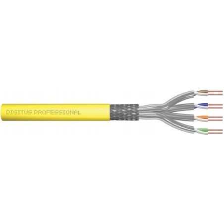 Digitus DK-1743-A-VH-5 Netzwerkkabel 500 mCat.7a Rohkabel S/FTP (S-STP) Gelb (DK-1743-A-VH-5)