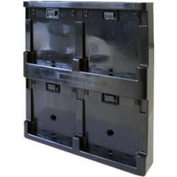 Datalogic - Batterieladegerät - Ausgangsanschlüsse: 4 - Schwarz - für P/N: 94ACC0245 (94ACC0246)