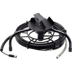 VOLTCRAFT BS-14mm/25m Endoskop-Sonde Sonden-Ø 14 mm 25 m Wasserdicht, Wechselbare Kamerasonde, Optionale Verlängerungen, Fokuss