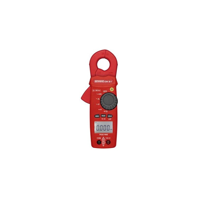 BENNING CM 9-1 Multimeter Digitales Multimeter CAT III 600V,CAT IV 300V (044682)