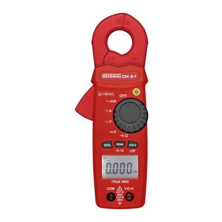 BENNING CM 9-1 Multimeter Digitales Multimeter CAT III 600V,CAT IV 300V (044682)