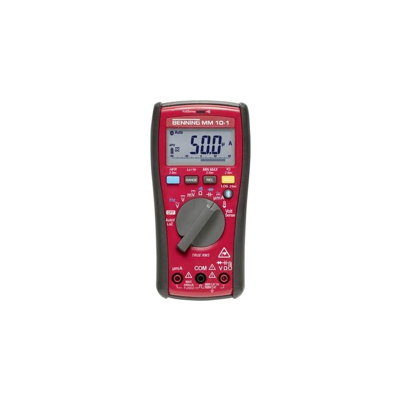 Benning MM 10-1 Hand-Multimeter digital Datenlogger CAT IV 600 V Anzeige (Counts): 6000 (044687)