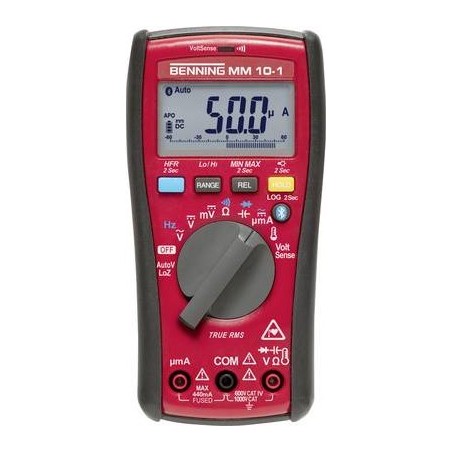 Benning MM 10-1 Hand-Multimeter digital Datenlogger CAT IV 600 V Anzeige (Counts): 6000 (044687)