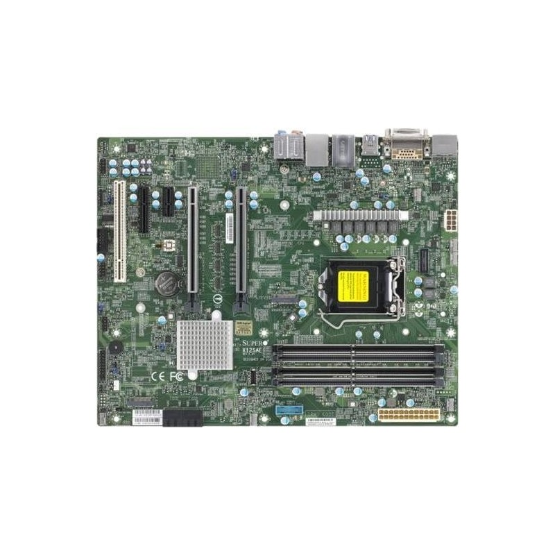 SUPERMICRO X12SAE - Motherboard - ATX - LGA1200-Sockel - W480 - USB-C Gen2, USB 3.2 Gen 1, USB 3.2 Gen 2 - Gigabit LAN, 2.5 Gig