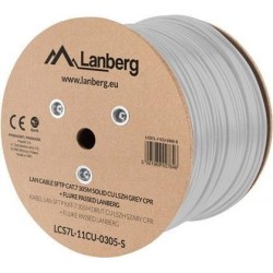 Lanberg LCS7L-11CU-0305-S Netzwerkkabel Weiß 305 mCat.7 Rohkabel S/FTP (S-STP) (LCS7L-11CU-0305-S)