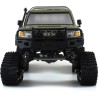 Amewi AMXRock RCX10BTS Scale Crawler Pick-Up mattgrün 1:10, RTR Brushed 1:10 RC Modellauto Elektro Crawler RtR 2,4 GHz (22462)