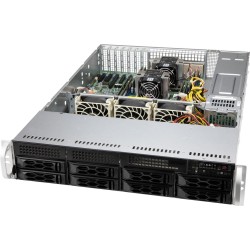 Supermicro SCLA25TQC R609LP - Rack-Montage - 2U - verbessertes, erweitertes ATX - SATA/SAS - Hot-Swap 650 Watt - Schwarz