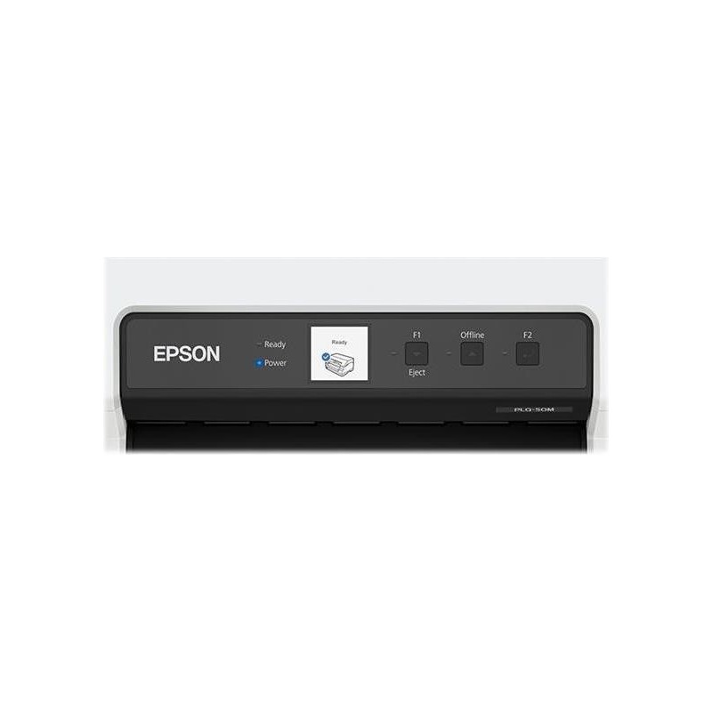 Epson PLQ 50M - Sparbuchdrucker - s/w - Punktmatrix - 10 cpi - 24 Pin - bis zu 630 Zeichen/Sek. - parallel, USB 2.0, seriell