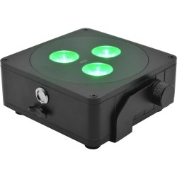 EUROLITE AKKU IP Flat Light 3 sw (41700020)