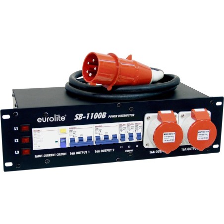 EUROLITE SB-1100B Stromverteiler (30248376)