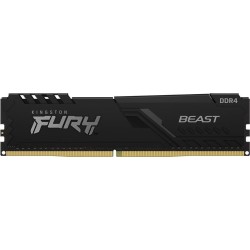 Kingston FURY Beast - DDR4 - Kit - 32 GB: 2 x 16 GB - DIMM 288-PIN - 3600 MHz / PC4-28800 - CL18 - 1.35 V - ungepuffert - non-E