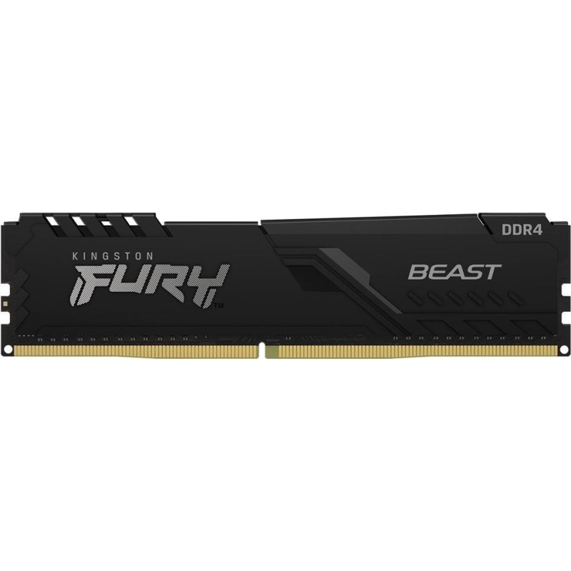 Kingston FURY Beast - DDR4 - Kit - 32 GB: 2 x 16 GB - DIMM 288-PIN - 3600 MHz / PC4-28800 - CL18 - 1.35 V - ungepuffert - non-E