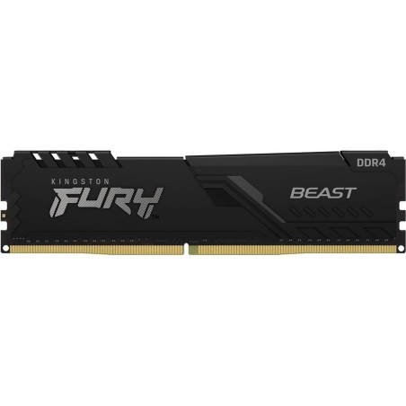 Kingston FURY Beast - DDR4 - Kit - 32 GB: 2 x 16 GB - DIMM 288-PIN - 3600 MHz / PC4-28800 - CL18 - 1.35 V - ungepuffert - non-E