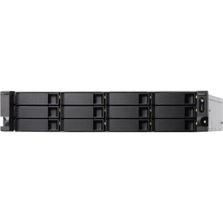 QNAP TS-h1886XU-RP R2 - NAS-Server - 18 Schächte - Rack - einbaufähig - SATA 6Gb/s - RAID 0, 1, 5, 6, 10, 50, JBOD, 60, RAID TP