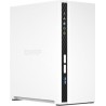 QNAP TS-233 - NAS-Server - 2 Schächte - SATA 6Gb/s - RAID 0, 1, JBOD - RAM 2GB - Gigabit Ethernet - iSCSI Support (TS-233)