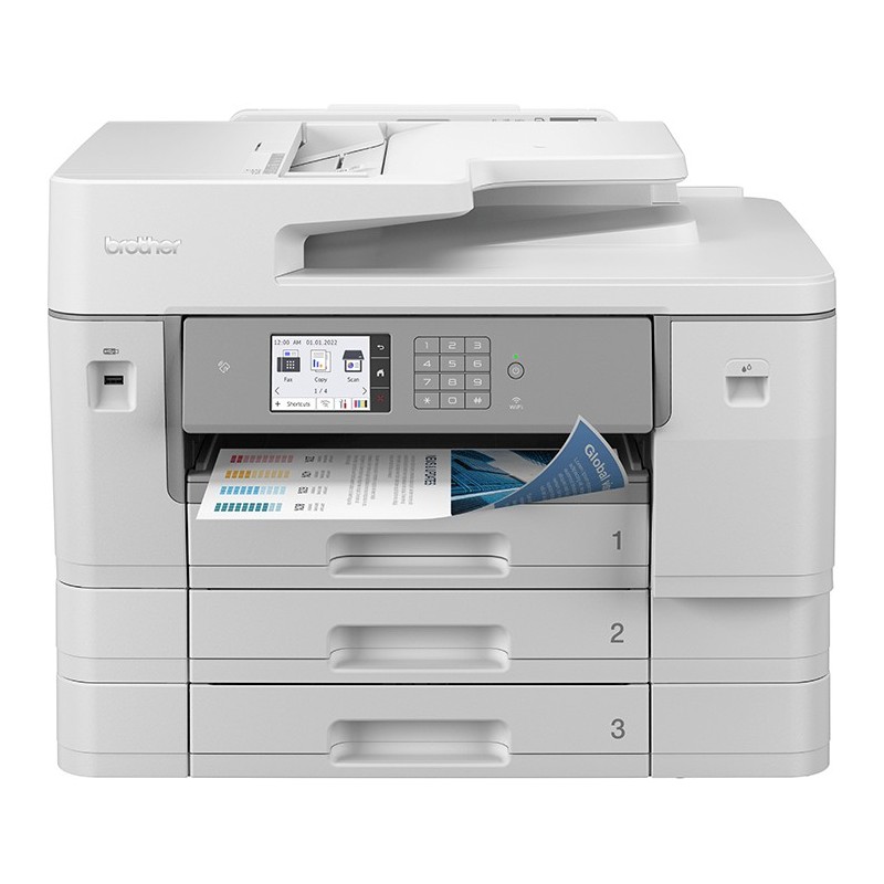 Brother MFC-J6957DW - Multifunktionsdrucker - Farbe - Tintenstrahl - A3/Ledger (Medien) - bis zu 25 Seiten/Min. (Kopieren) - bi