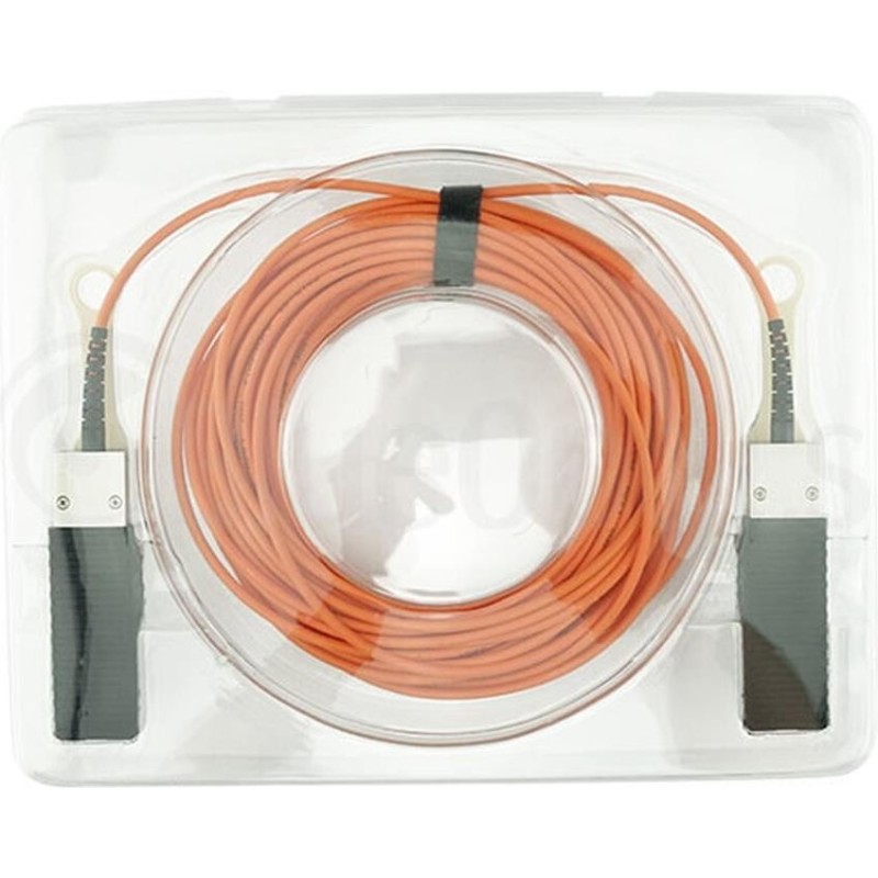 BlueOptics QSFP-AOC-30M-IB-BO InfiniBand-Kabel Orange (QSFP-AOC-30M-IB-BO)