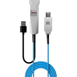 Lindy 30m Fibre Optic USB 3.0 Kabel 30m USB 3.0 Verlängerung über Glasfaser (43345)