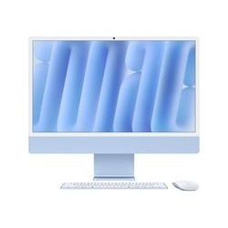 APPLE iMac Z1EP 59,62cm 23,5Zoll Standardglas M4 10C CPU/10C GPU/16C N.E. 16GB 256GB SSD Gbit Eth MM NumKey TID DE Blau (Z1EP-M