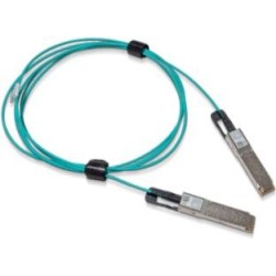 NVIDIA - 200GBase-AOC Direktanschlusskabel - QSFP56 zu QSFP56 - 5 m - Glasfaser - Active Optical Cable (AOC) (980-9I45D-00H005)