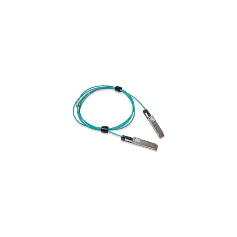 NVIDIA - 200GBase-AOC Direktanschlusskabel - QSFP56 zu QSFP56 - 5 m - Glasfaser - Active Optical Cable (AOC) (980-9I45D-00H005)