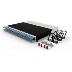 PATCHBOX .one 8RU Cat 6A STP 0.8 m Blau - Kabel - Netzwerk (PONEX8STPBL)