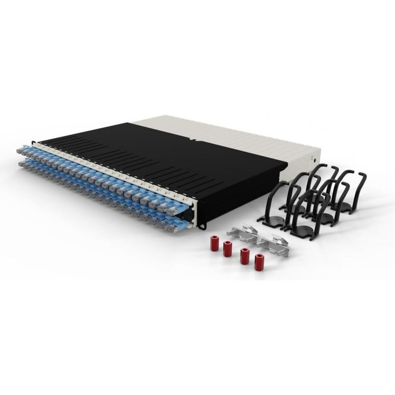 PATCHBOX .one 8RU Cat 6A STP 0.8 m Blau - Kabel - Netzwerk (PONEX8STPBL)