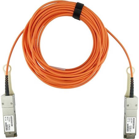 Kompatibles Sonicwall QSFP-AOC-50M QSFP BlueOptics Aktives Optisches Kabel (AOC), 40GBASE-SR4, Ethernet, Infiniband FDR10, 50 M
