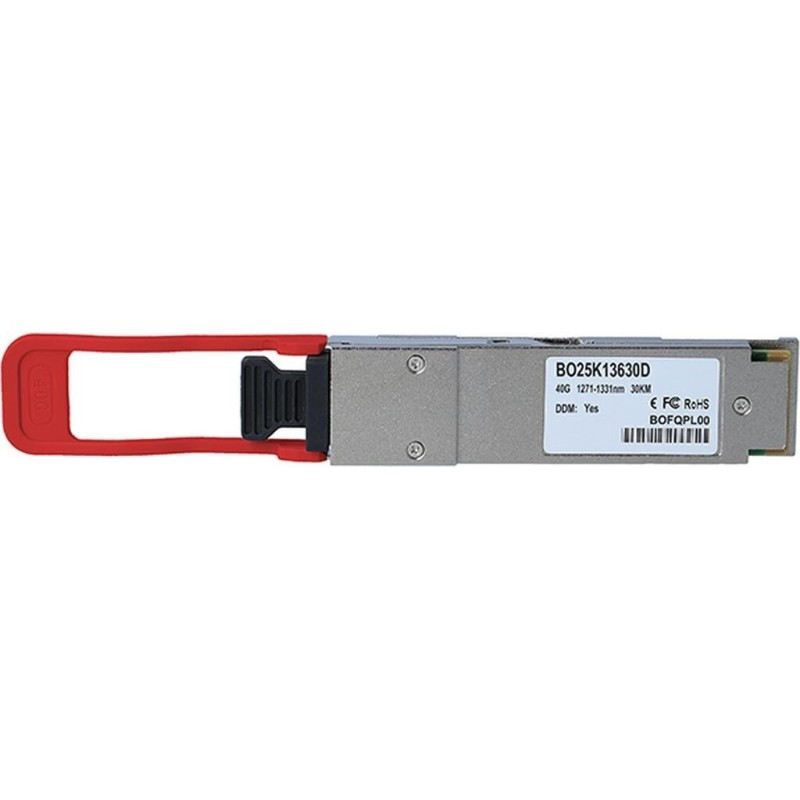 Kompatibler Huawei QSFP-40G-ER4L BlueOptics BO25K13630D QSFP Transceiver, LC-Duplex, 40GBASE-ER4L, Singlemode Fiber, 1310nm, 3