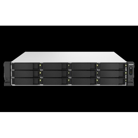 QNAP TS-H1887XU-RP NAS Rack (2U) Eingebauter Ethernet-Anschluss Schwarz - Weiß E-2336 (TS-H1887XU-RP-E2336-32G)