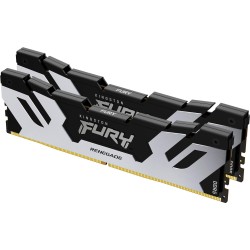 Kingston FURY Renegade schwarz/silber UDIMM 32GB Kit, DDR5-7200, CL38-44-44, 1RX8 (KF572C38RSK2-32)