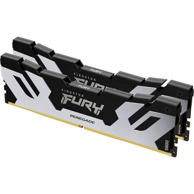 Kingston FURY Renegade schwarz/silber UDIMM 32GB Kit, DDR5-7200, CL38-44-44, 1RX8 (KF572C38RSK2-32)