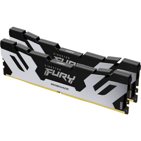Kingston FURY Renegade schwarz/silber UDIMM 32GB Kit, DDR5-7200, CL38-44-44, 1RX8 (KF572C38RSK2-32)