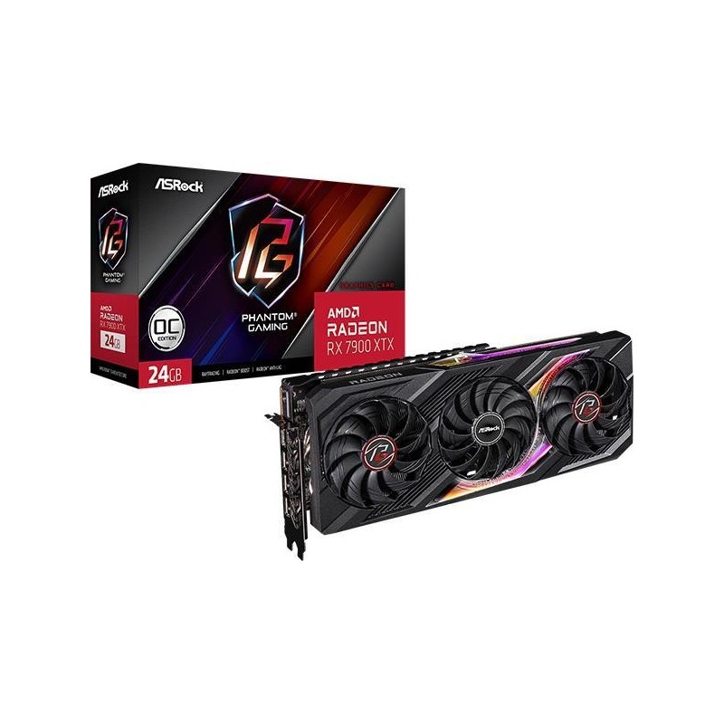 Asrock 90-GA3YZZ-00UANF Grafikkarte AMD Radeon RX 7900 XTX 24 GB GDDR6 (90-GA3YZZ-00UANF)