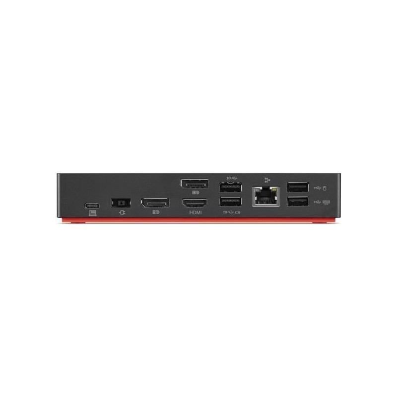 Lenovo ThinkPad USB-C Dock Gen 2 - Dockingstation - USB-C - HDMI, 2 x DP - 1GbE - 90 Watt - Südafrika (40AS0090SA)