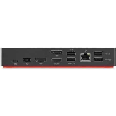 Lenovo ThinkPad USB-C Dock Gen 2 - Dockingstation - USB-C - HDMI, 2 x DP - 1GbE - 90 Watt - Südafrika (40AS0090SA)