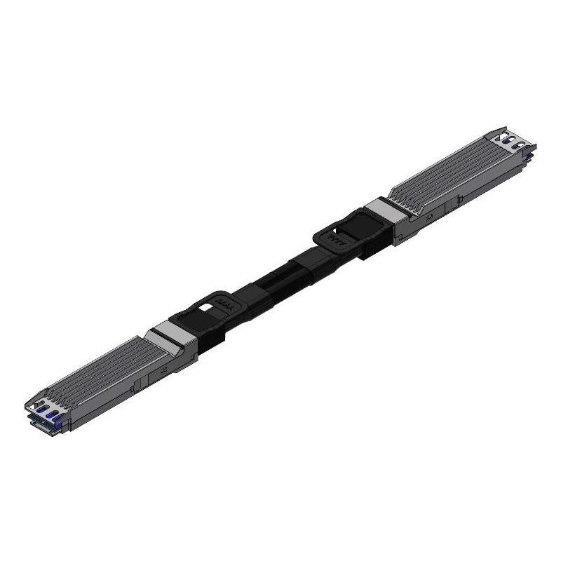 Nvidia MCP4Y10-N00A InfiniBand-Kabel 0,5 m OSFP Schwarz (980-9IA0K-00N00A)