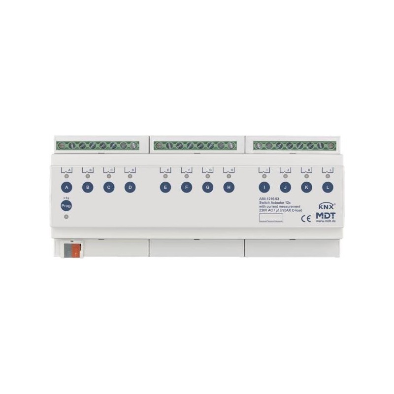 MDT technologies Schaltaktor 12-fach, 12TE, REG AMI-1216.03 (AMI-1216.03)
