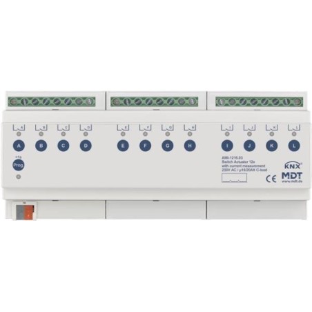 MDT technologies Schaltaktor 12-fach, 12TE, REG AMI-1216.03 (AMI-1216.03)