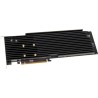 Sonnet M.2 8x4 Silent PCIe 4.0 Card RAID-Controller PCI Express x16 (FUS-SSD-8X4-E4S)